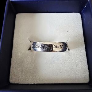 Dreamland Jewelry 'Be the Change You Wish' Engraved Women's Ring